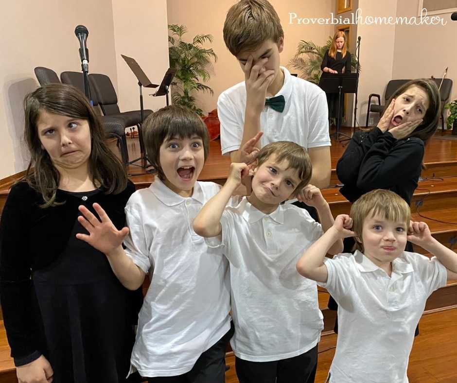 Homeschool choir