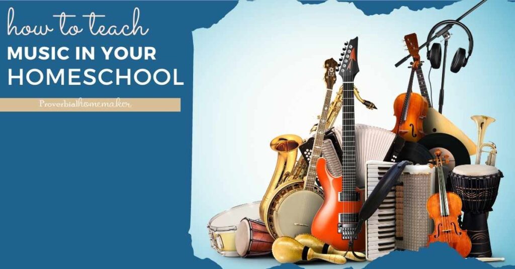 Learn how to teach homeschool music appreciation and more - great tips including fantastic online homeschool music curriculum for all ages!