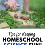 Keep homeschool science fun with these helpful tips and resources! Your kids will love it.