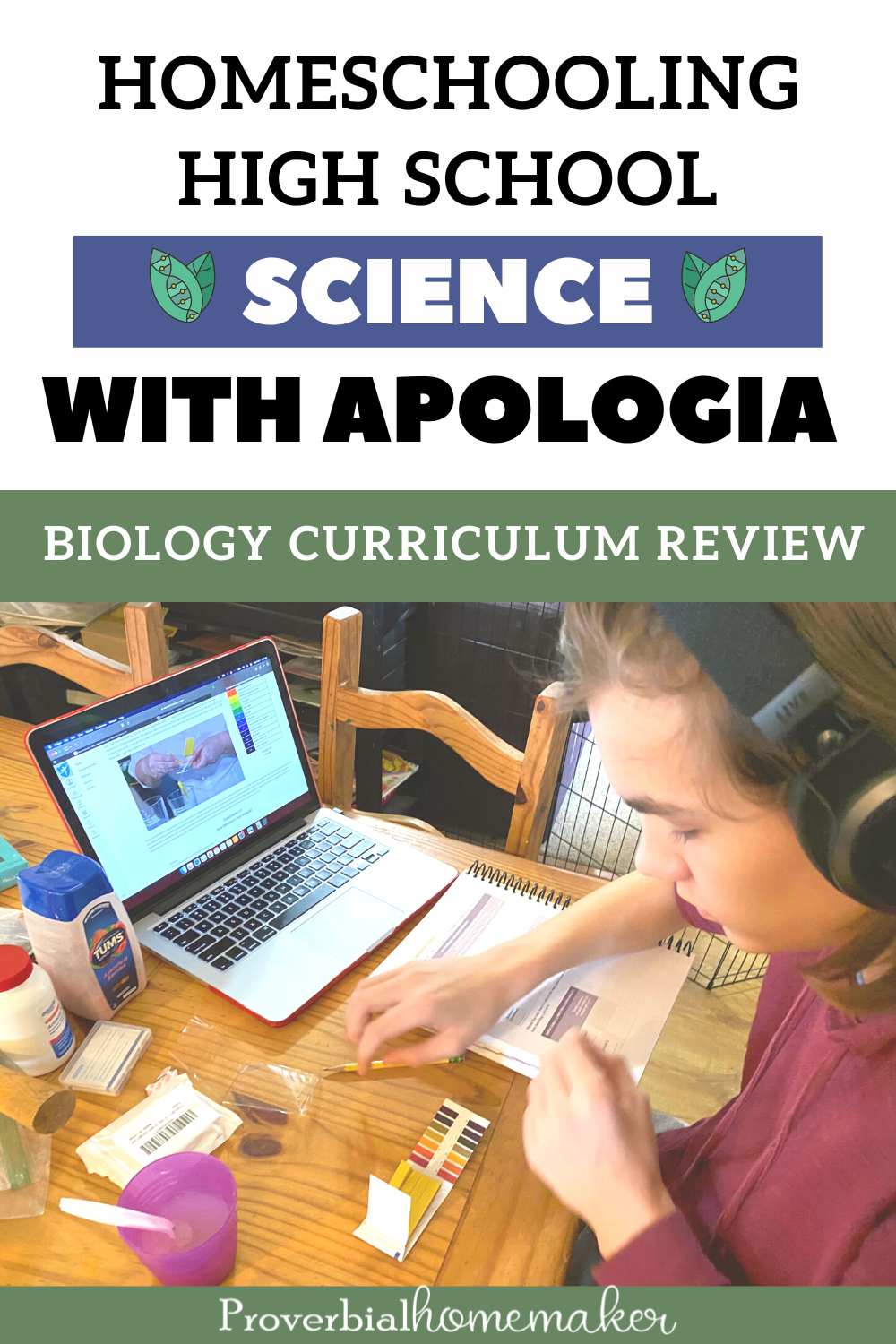 Apologia High School Science Homeschool Curriculum! This is an in-depth review of the self-paced Apologia Biology with info on the other courses for high school level as well.