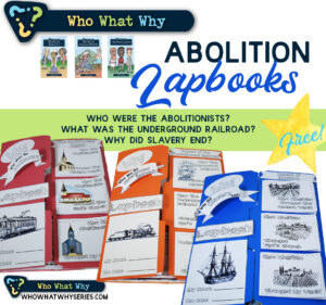 Fun facts to hep you teach your kids about the underground railroad and the inspiring Christian history behind it! - FREE lapbooks!