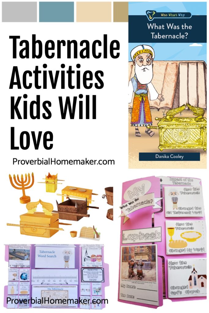 tabernacle activities kids love old testament bible lesson