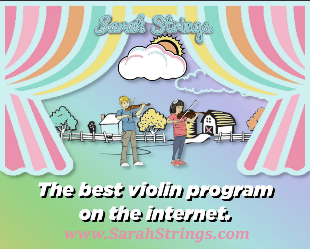 Sarah's Strings - an affordable, flexible, whole-family violin program for homeschoolers!