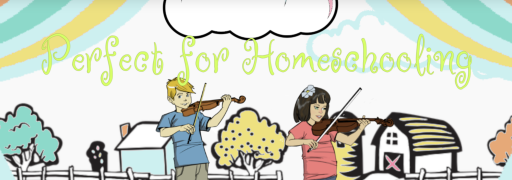 Sarah's Strings - an affordable, flexible, whole-family violin program for homeschoolers!