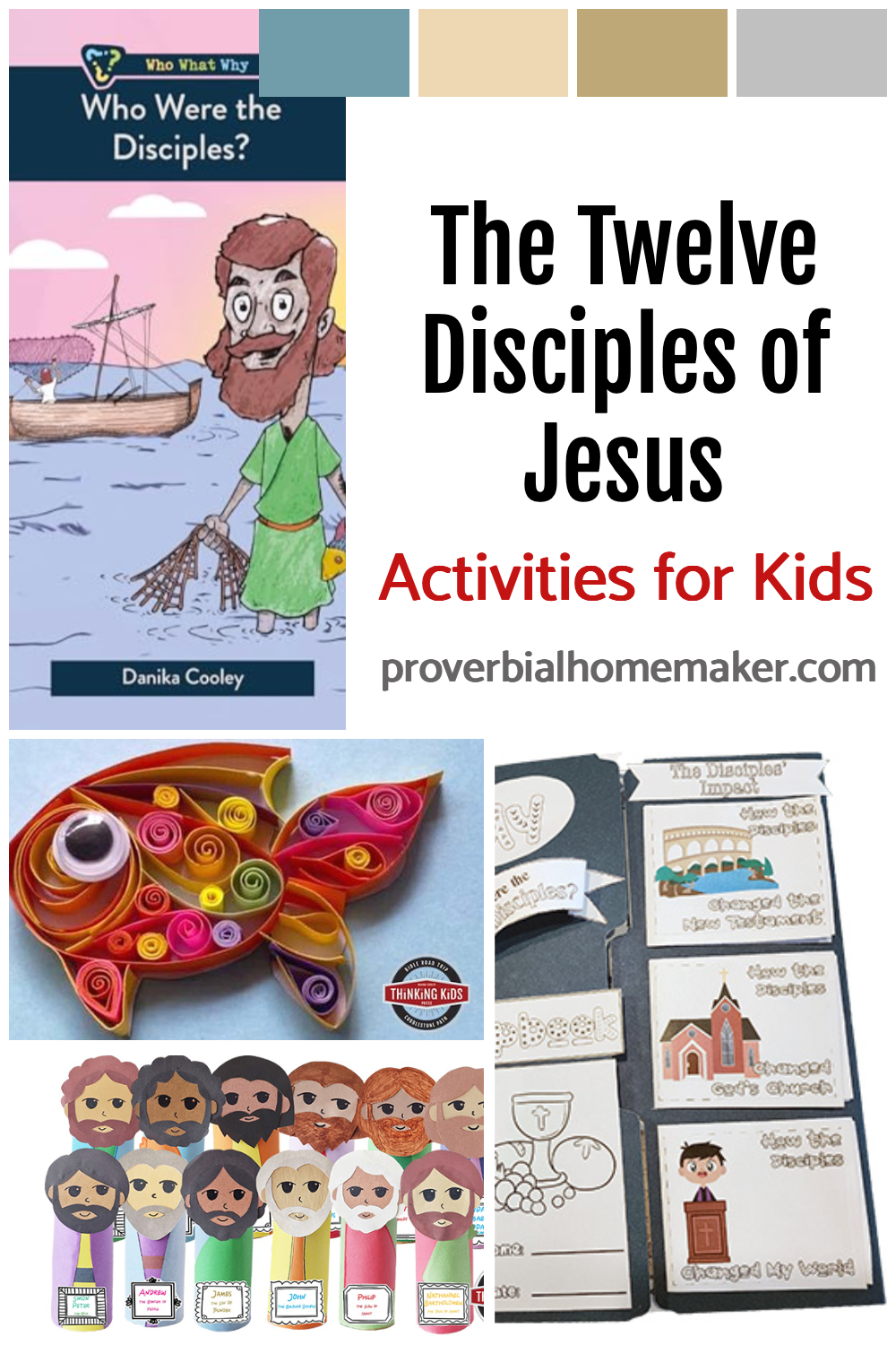 The Twelve Disciples of Jesus: Activities for Kids