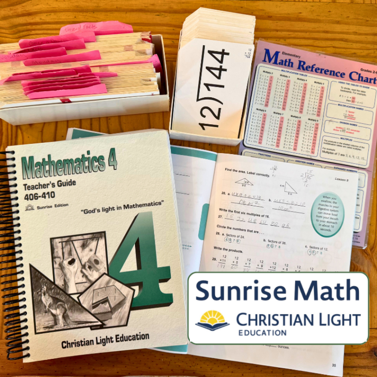 Christian Light Education Math Review (CLE Math for Homeschool)