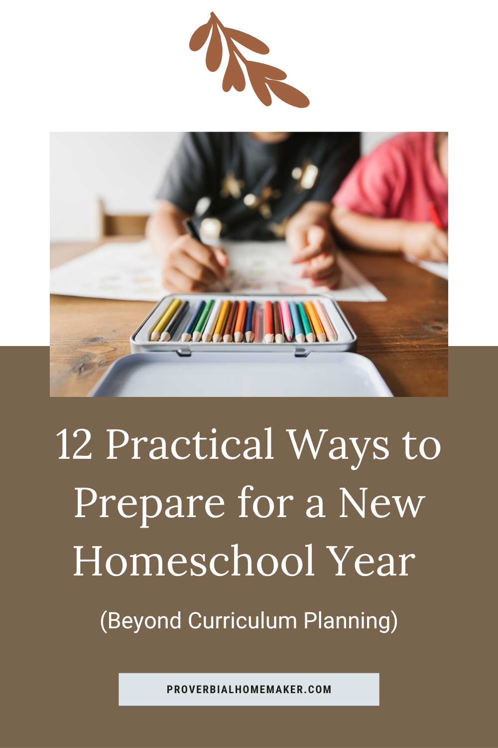 Here are 12 ways a homeschool mom of 6 prepares for a new homeschool year! Get set up for success with these practical and unique ideas.